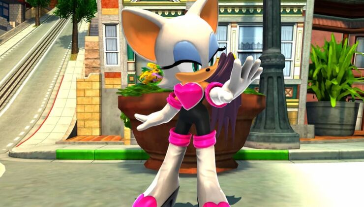 Sonic And Rouge Have Some Surprisingly Flirty Banter In CrossWorlds