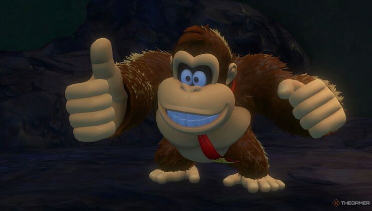 Donkey Kong Bananza finally makes one of DK's most iconic Smash Bros. moves canon