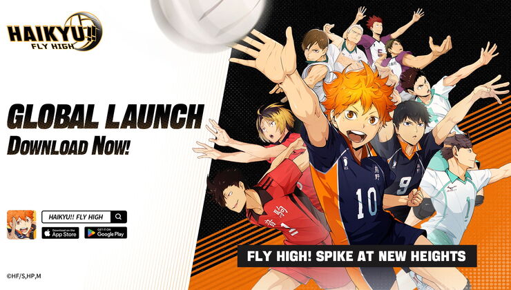 HAIKYU!! FLY HIGH Launches Today On Mobile Devices