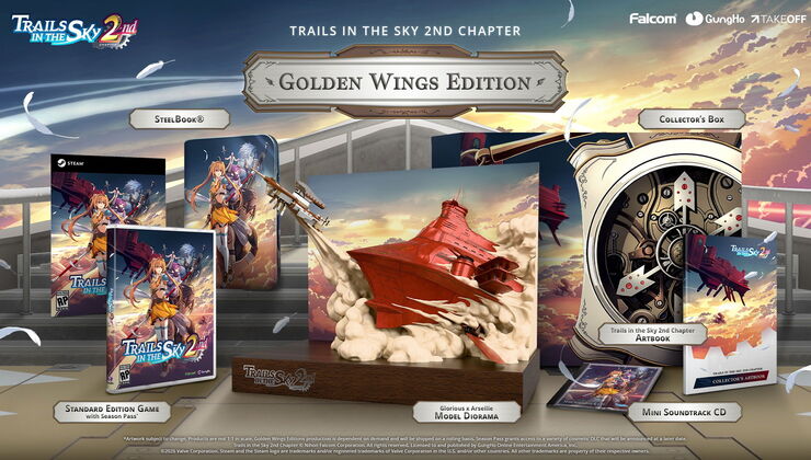 Trails In The Sky 2nd Chapter Golden Wings Edition Announced