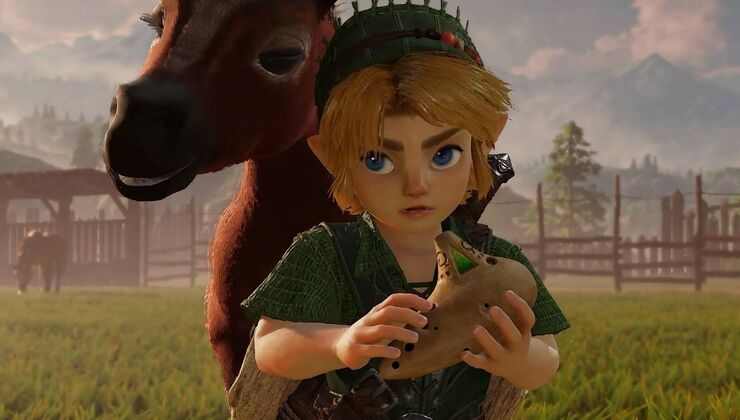 Zelda: Ocarina Of Time Remake Officially Unveils Dark Link Redesign