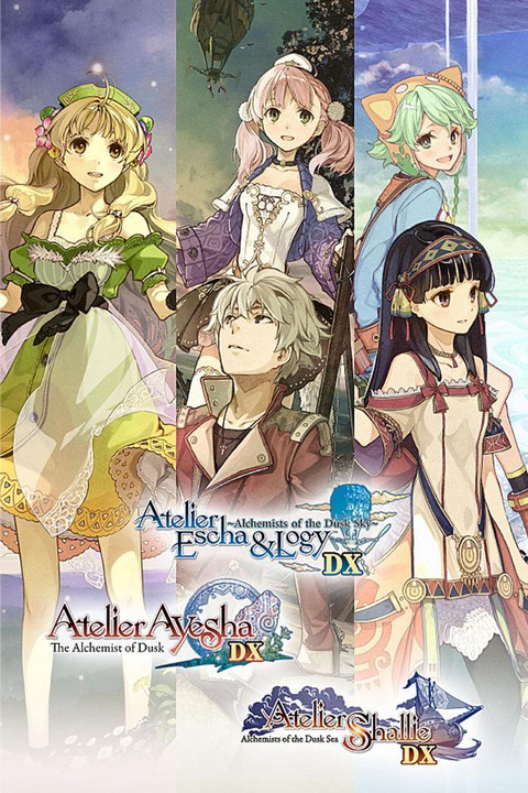 ATELIER MYSTERIOUS TRILOGY Deluxe Pack Switch Asian New (Game In