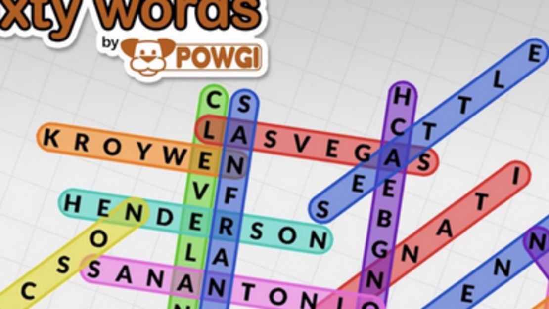 Sixty Words by POWGI header image