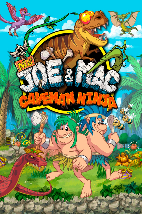 New Joe & Mac - Caveman Ninja cover