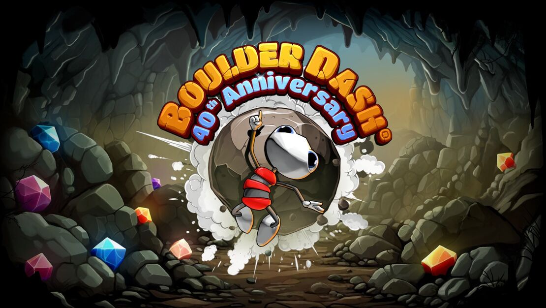 BOULDER DASH 40th Anniversary header image