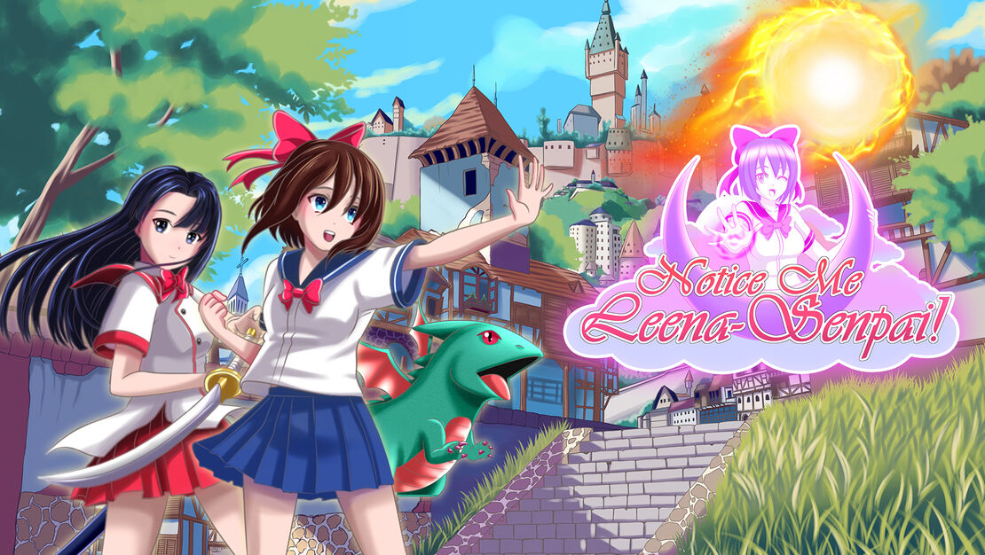 Notice Me Leena-senpai! header image