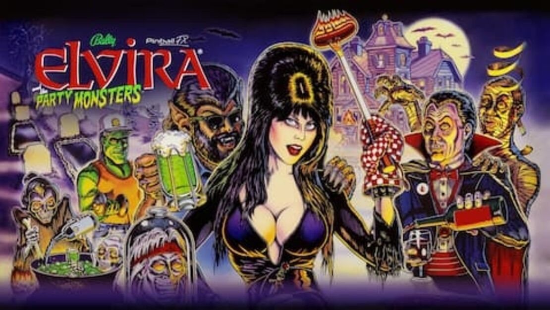 Pinball FX - Elvira and the Party Monsters header image