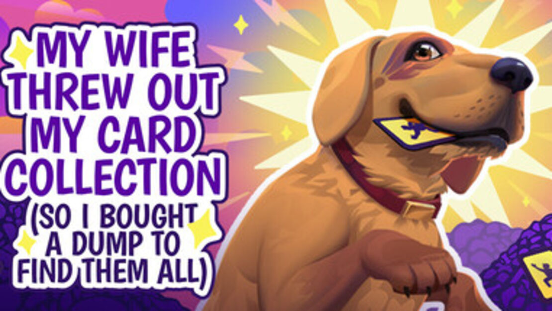 My Wife Threw Out My Card Collection (So I Bought a Dump to Find Them All) header image