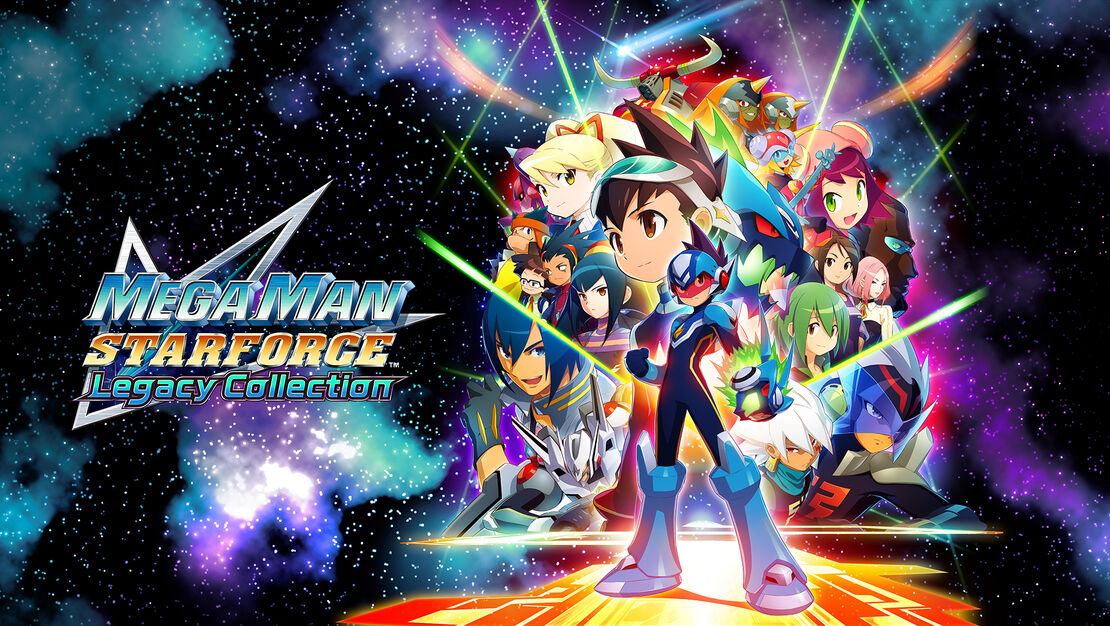Mega Man Star Force Legacy Collection header image