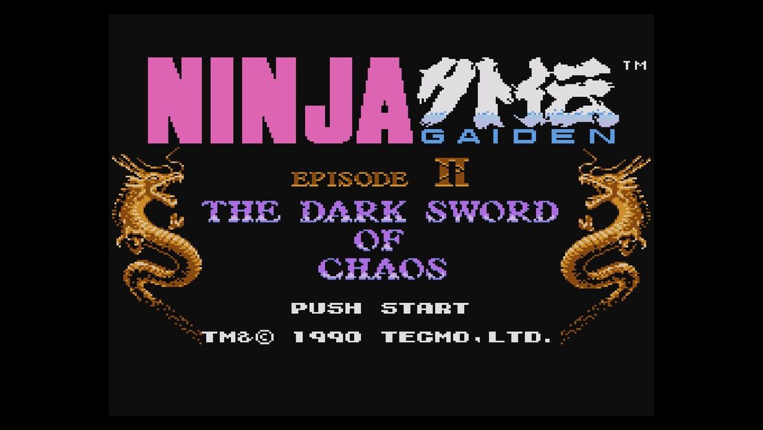 Console Archives - Ninja Gaiden II: The Dark Sword of Chaos header image