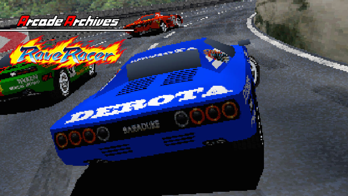 Arcade Archives: Rave Racer header image