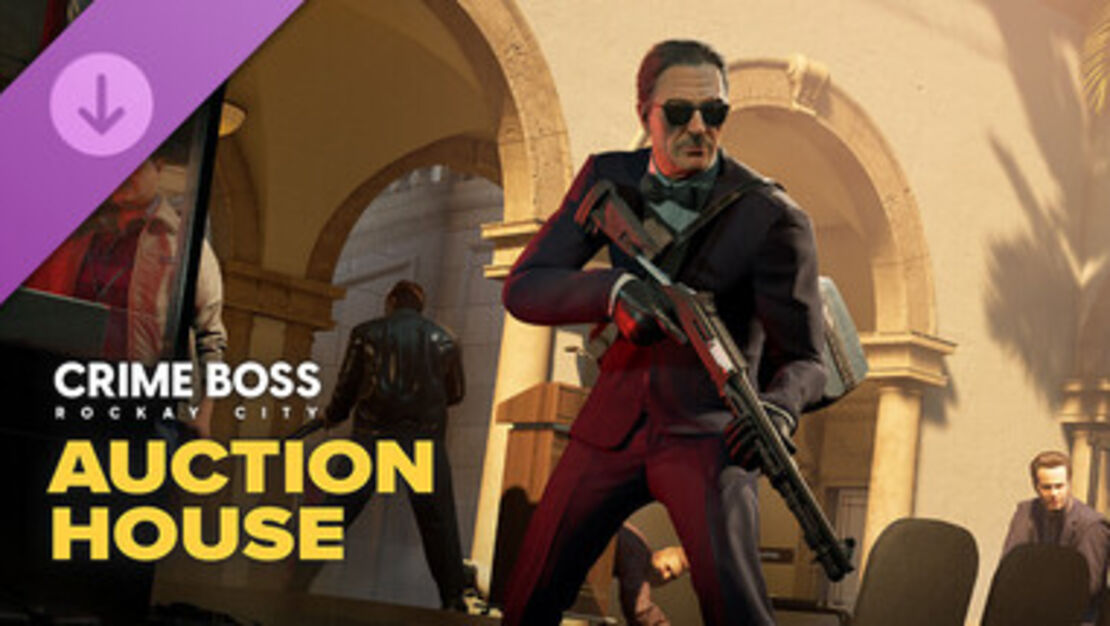 Crime Boss: Rockay City - Auction House header image