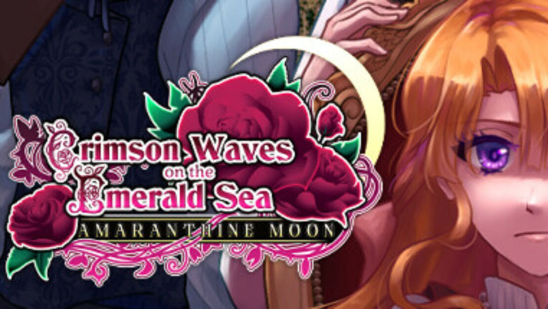 Crimson Waves on the Emerald Sea: Amaranthine Moon header image