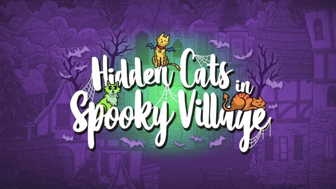 Hidden Cats in Spooky Village header image
