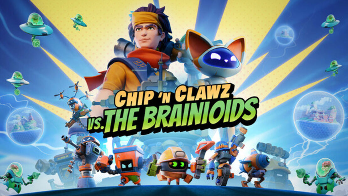 Chip ‘n Clawz vs. The Brainioids header image