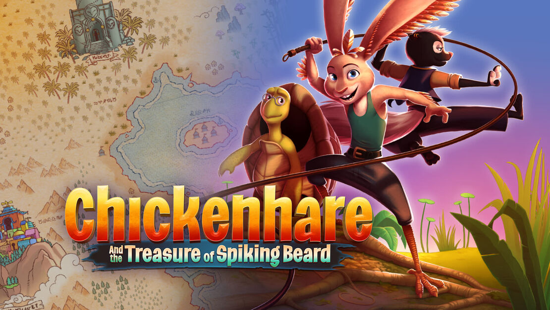 Chickenhare and the treasure of Spiking-Beard header image