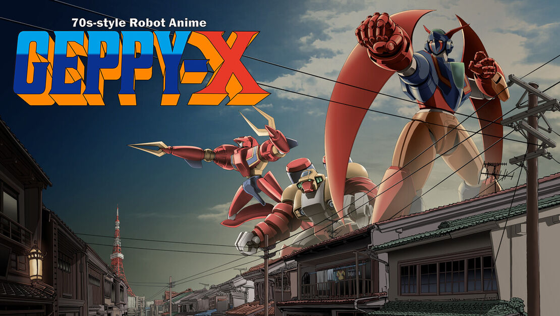 70s-style Robot Anime Geppy-X header image